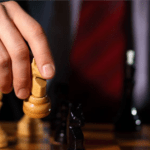 Investment Strategy - moving chess piece