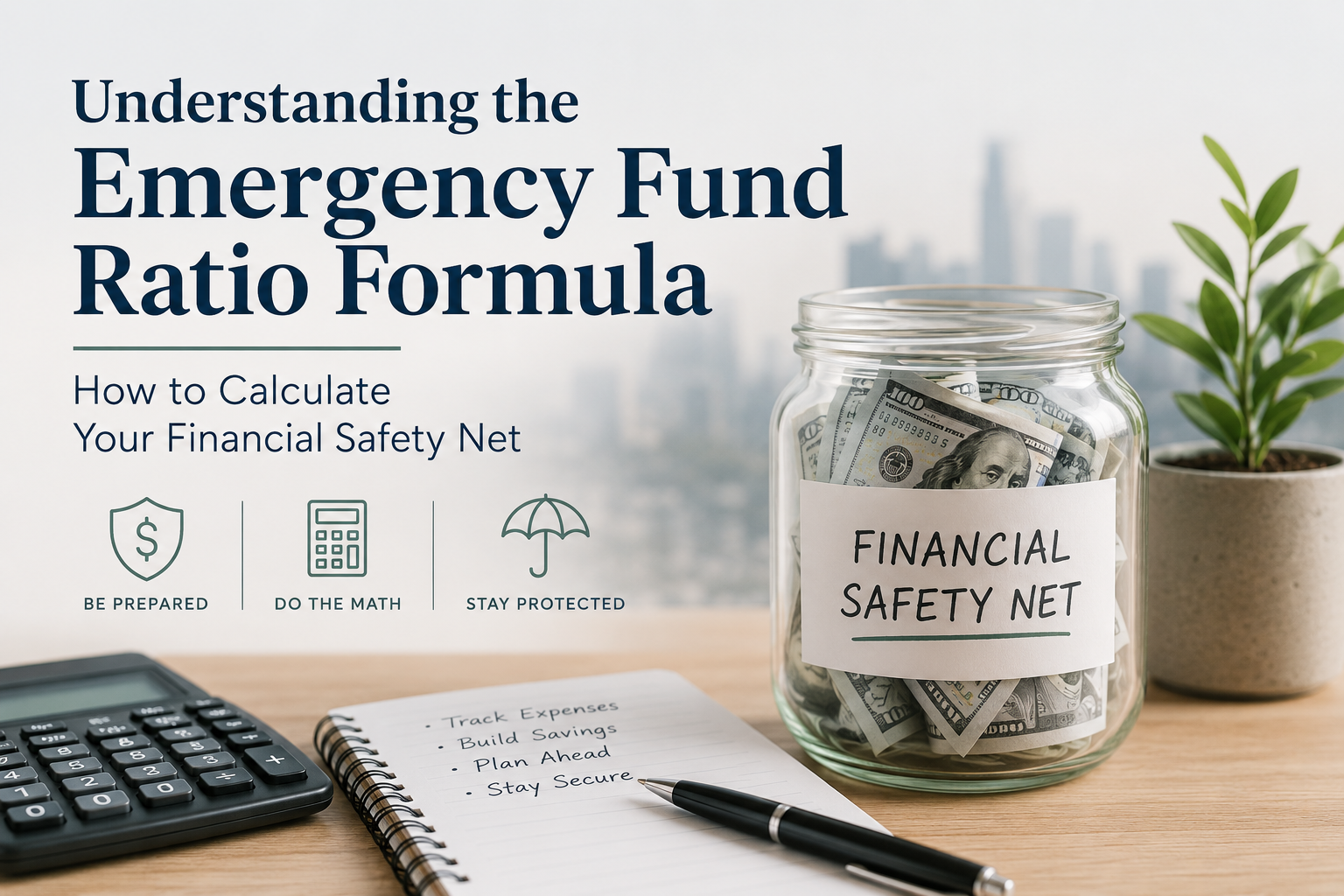 Emergency Fund Ratio Formula
